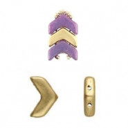 Cymbal ™ Bead Substitute / Cuenta de metal DQ - Vagia para Chevron Duo - Bronce viejo